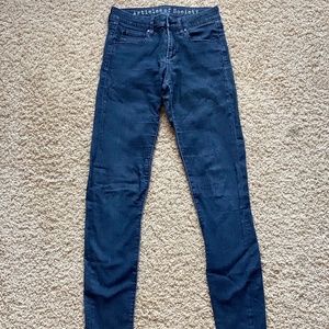 Articles of Society Dark Denim High Rise Skinny Jeans 25